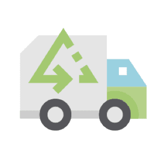 recycling truck icon